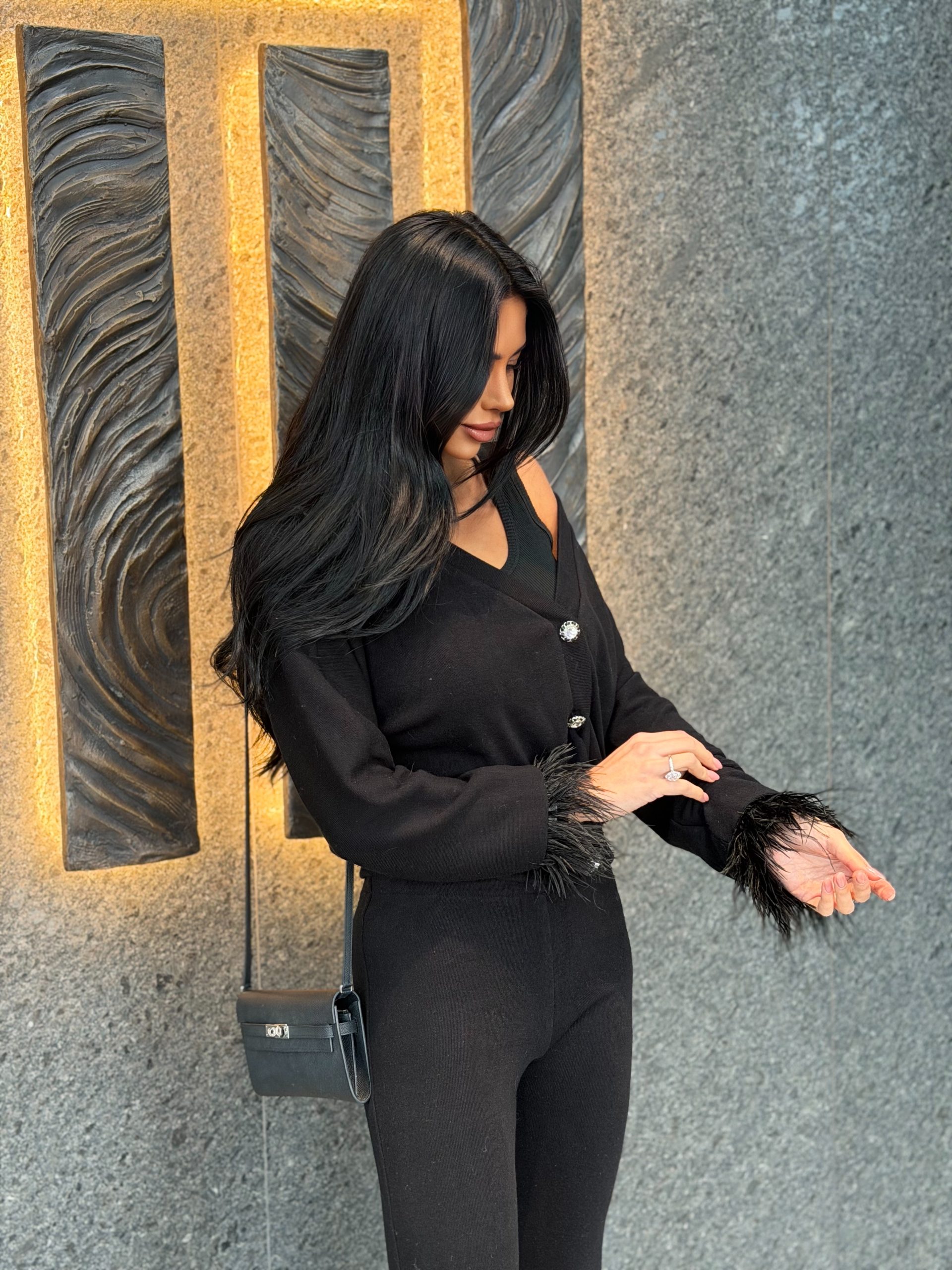 Сет от плетиво с пера